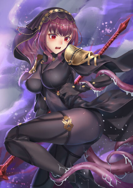 yande.re%2520525175%2520armor%2520bodysuit%2520breast_hold%2520fate_grand_order%2520scathach_%2528fate_grand_order%2529%2520tentacles%2520weapon%2520wucanming