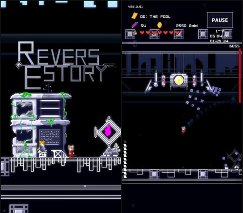 像素风格射击游戏《ReversEstory》正式推出