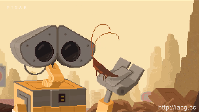 纪念地球日 皮克斯公开16bit版「机器人总动员」短片