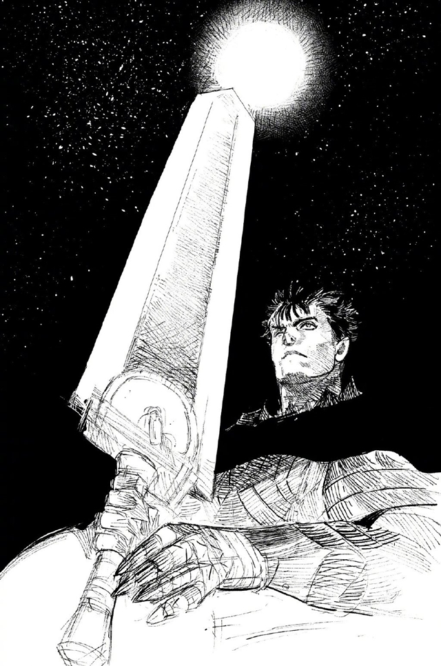石田翠公开「剑风传奇」格斯插图